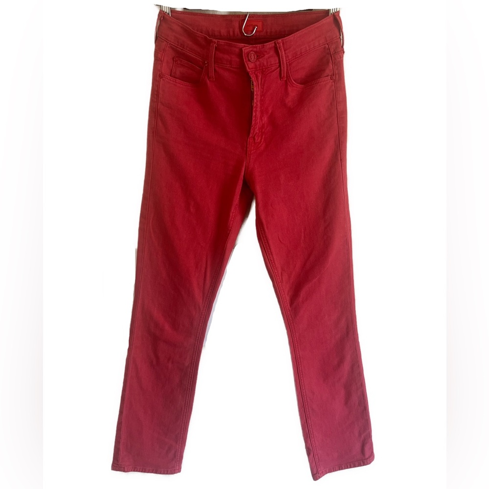 MOTHER Denim—The Mid Rise Dazzler Ankle, size 25, Fruit Punch - Picture 11 of 11